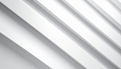 Obraz premium Diagonal metallic bars with glossy finish forming a geometric pattern.