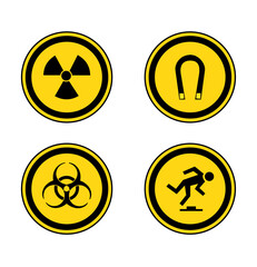 radiation warning sign