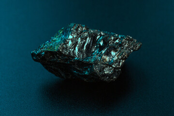 coal ore on the table