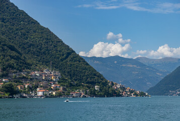 Fototapeta premium Lake Como - Laglio and Torriggia