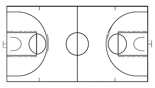 Basketball court diagram (3)