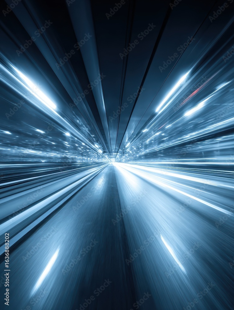 Aufkleber high speed technology concept background light abstract background image of speed movement on the ro
