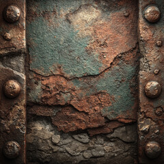 Fototapeta premium Rustic Metal Texture with Patina