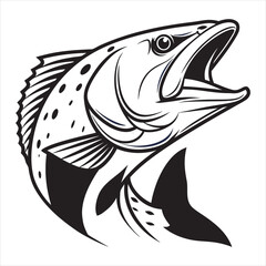 fish-head--vector-