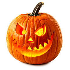 Handcrafted Orange Pumpkin for Halloween Decoration and Festive Fall Themes
