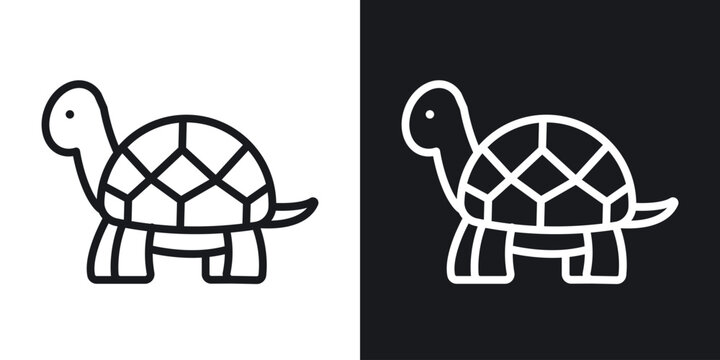 Tortoise icon for apps, websites and graphic projects.