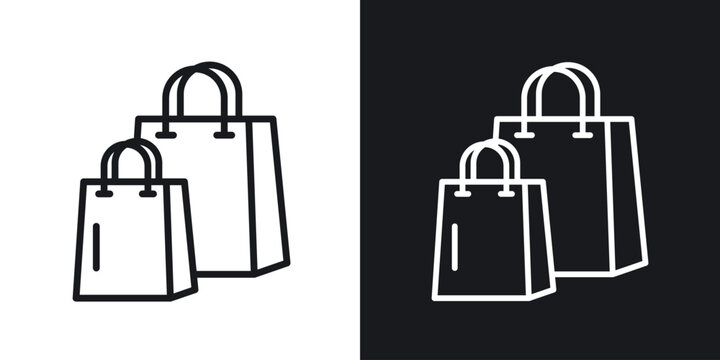 Shopping Bags icon for apps, websites and graphic projects.