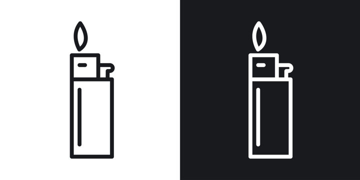 Lighter icon for apps, websites and graphic projects.