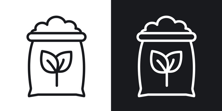 Fertilizer icon for apps, websites and graphic projects.