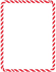 Candy Cane Border