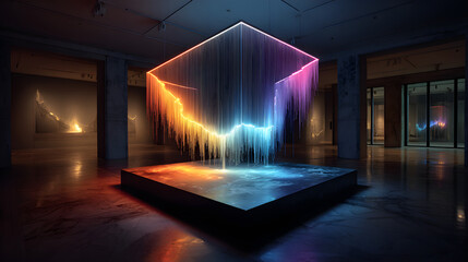 Abstract Light Installation