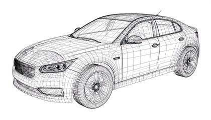 Car Wireframe