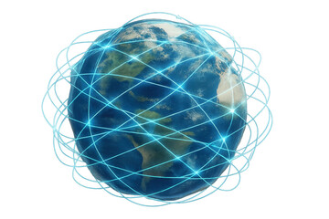 Digital Earth with Global Network Connections
