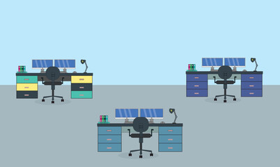 Mini remote workstation setup design