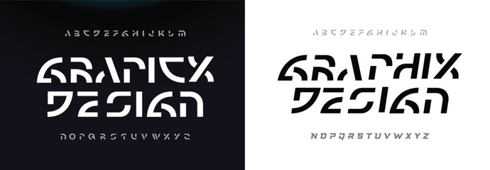 Sport Modern Italic Alphabet Font. Typography urban style fonts for technology, digital, movie logo design. vector illustration