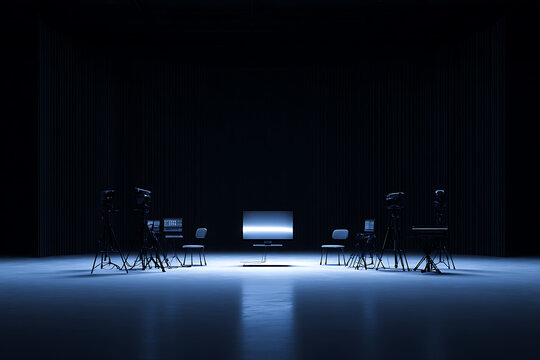 virtual classroom, online teaching setup with technology, digital learning environment