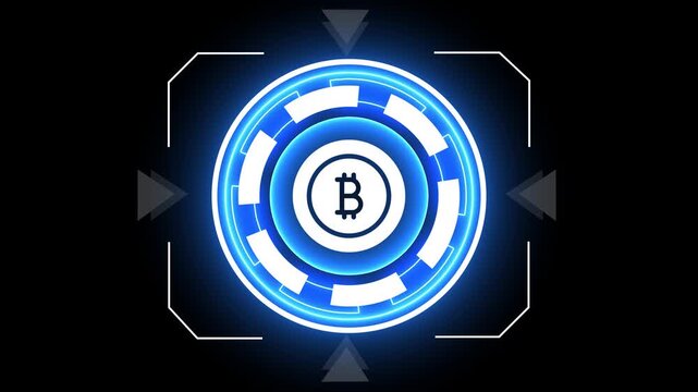 Bit coin blockchain concurrency digital encryption, digital money, exchange, background, technology grid.