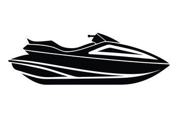 jet ski vector icon