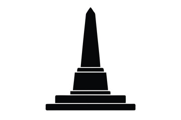 monument vector icon