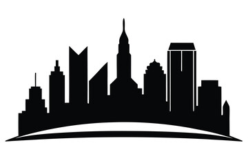 Fototapeta premium new york skyline vector icon