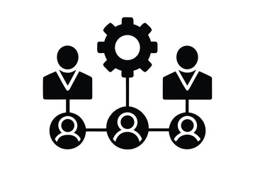 project management vector icon