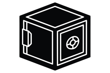 safe box vector icon