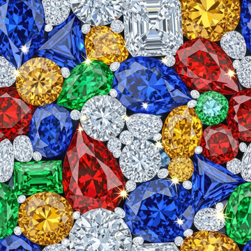 sparkling gemstones a dazzling collection of precious stones for luxury branding