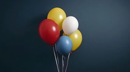 Colorful Balloons Bunch Party Decoration Festive