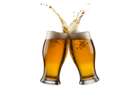 Raise a glass to good times with this dynamic beer toast, perfect for celebrations and social gatherings