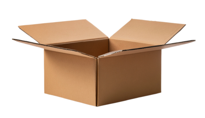 Open Cardboard Box