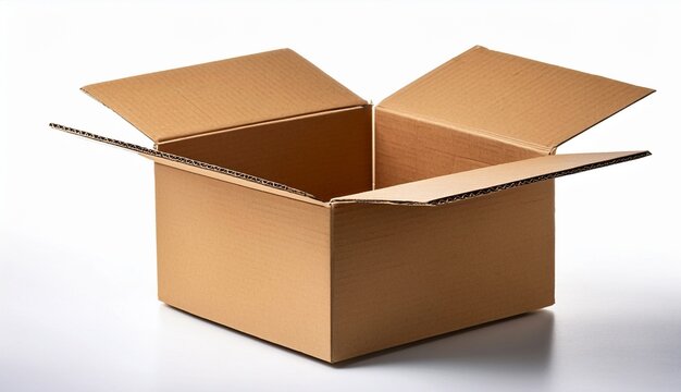 Open Cardboard Box