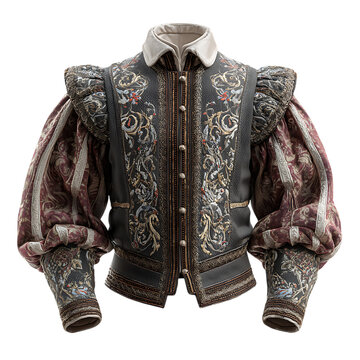  Renaissance Doublet Mockup