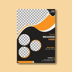 Restaurant Food Flyer Design Template