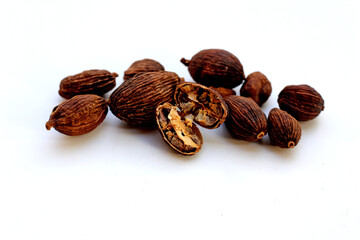 Dried Black Cardamom or Greater Cardamom