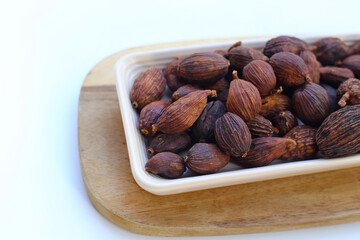Dried Black Cardamom or Greater Cardamom
