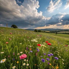 Obraz premium field of poppies