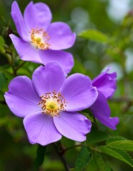 Close-up of vibrant purple wildflowers (2)