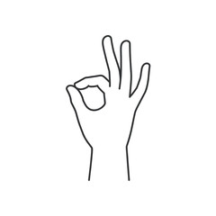 line art hand gestures illustration isolated png
