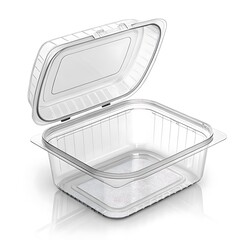 Plastic Food Container Mockup