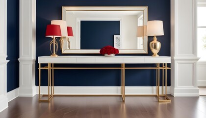 Photo interior modern design room 3d illustration