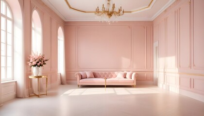 Photo interior modern design room 3d illustration