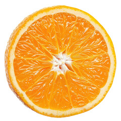 Close-up citrus slice, vibrant orange (28)