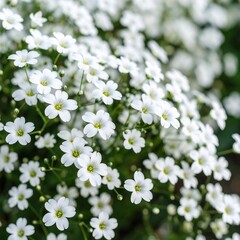 Fototapeta premium Close-up of white flowers (4)