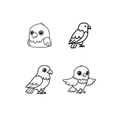 silhouette image of an eagle with a transparent background