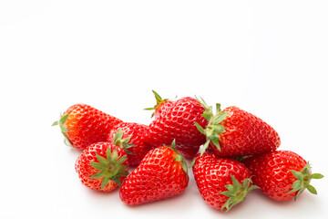 いちご　白バック