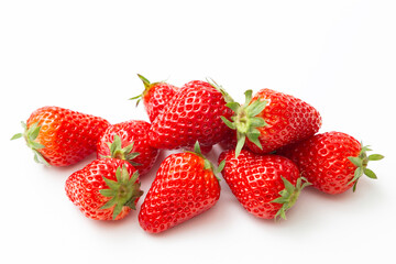 いちご　白バック