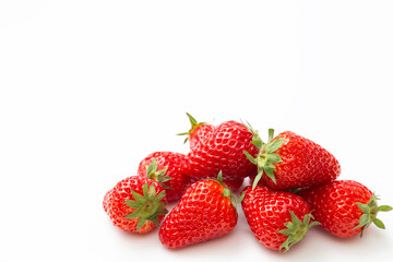 いちご　白バック