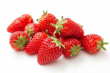 いちご　白バック