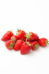 いちご　白バック