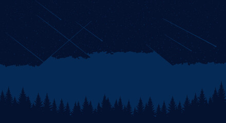 abstract background with stars and clouds